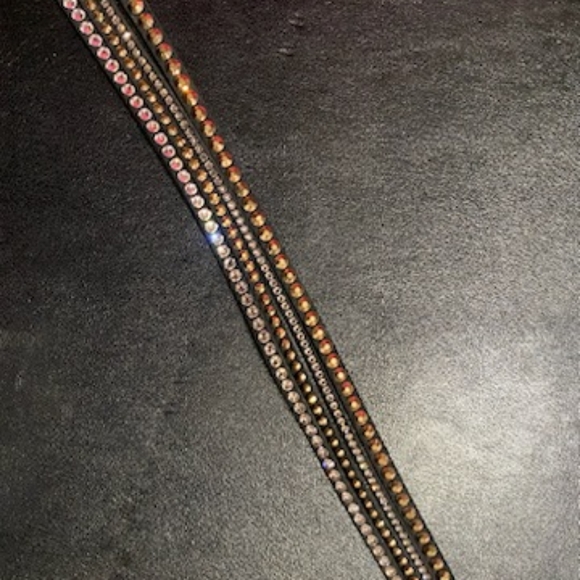 New Swarovski SLAKE BRACELET rose gold blackNWT - Picture 3 of 10